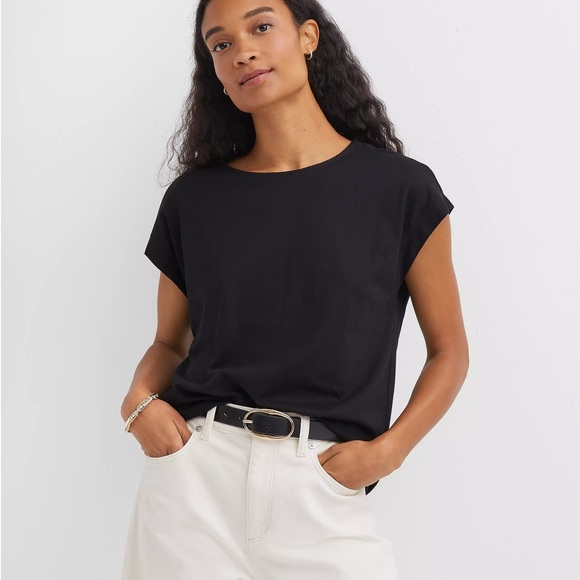 Loft Modern Wedge Tee Pink Size XL - Picture 5 of 5